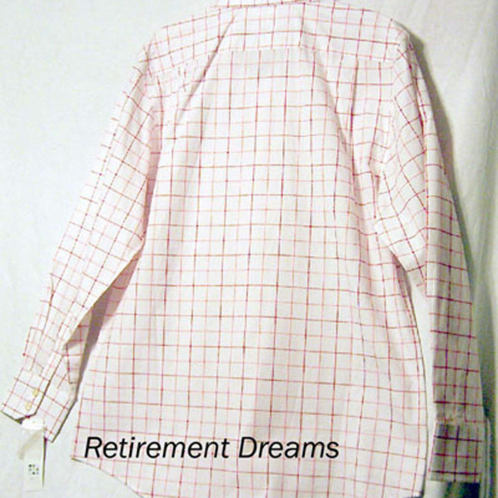 APT. 9 Mens M Dress Shirt Long Sleeve NEW White - Picture 3 of 3